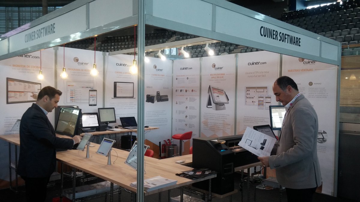 softwarecuiner's tweet photo. Hoy en #HorecaBaleares presentamos nuestras novedades en venta y gestión #tecnologia #restauración #standB5 #mallorca https://t.co/07cer3y0k5