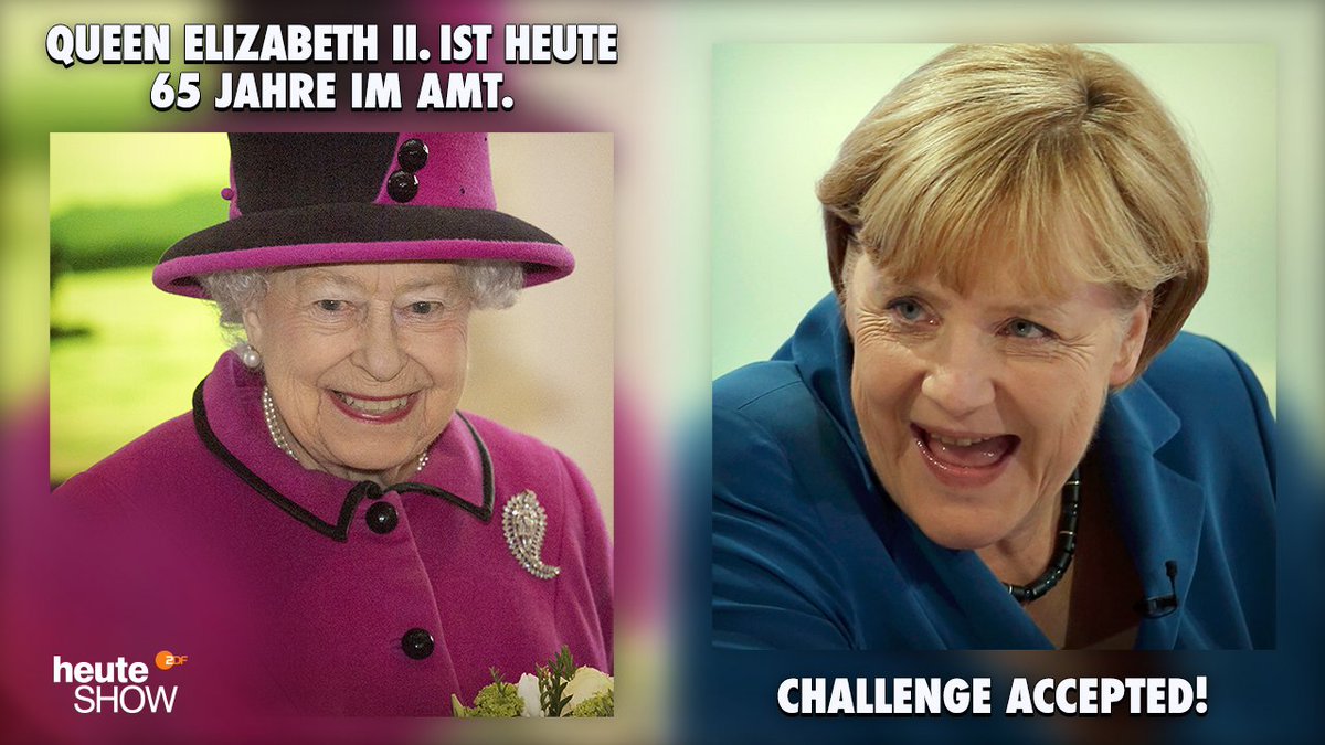 heuteshow's tweet photo. Merkel 2070 - keine Experimente https://t.co/tGtCD7aqv8