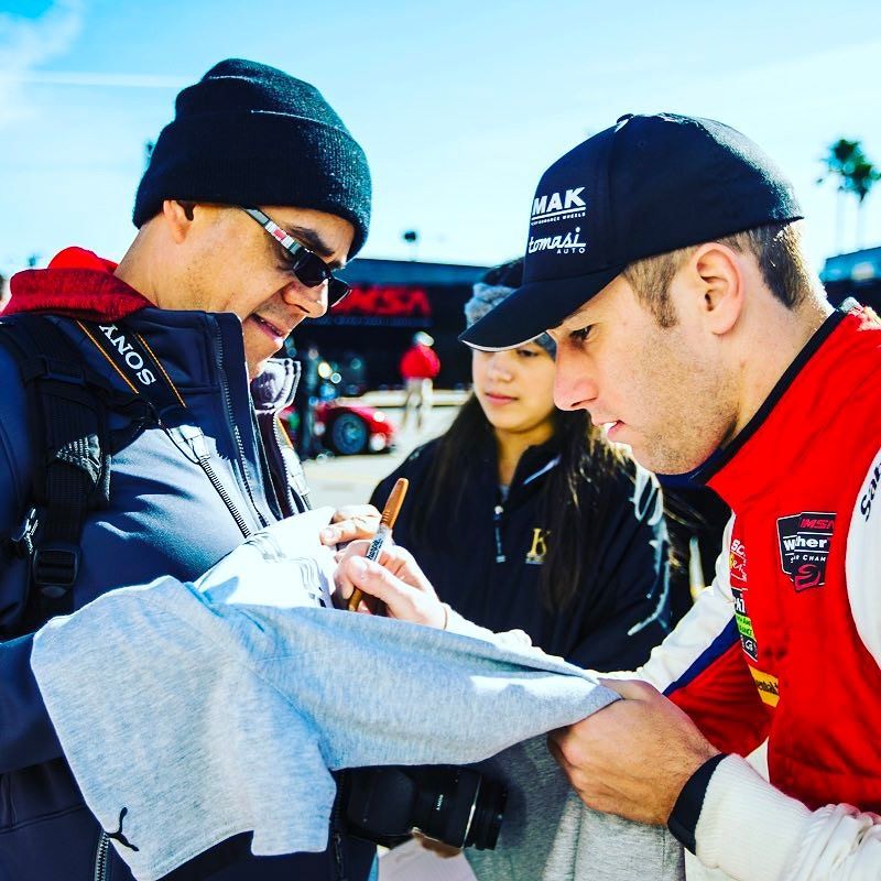 matteocressoni's tweet photo. Thanks all fans!!! #daytona #ferrari #autograph #matteocressoni #makwheels #tomasiauto https://t.co/TZPtab92C7
