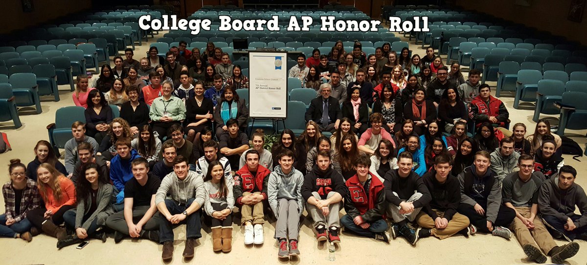 Well done Emerson AP students and staff for making the <a href="/CollegeBoard/">College Board</a> 7th Annual AP District Honor Roll <a href="/PascackPress/">Pascack Press</a> <a href="/NJMonthly/">New Jersey Monthly Magazine</a> <a href="/njdotcom/">njdotcom</a>