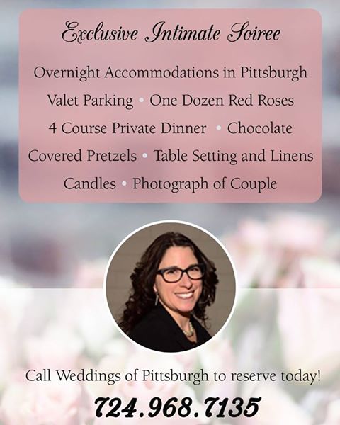 TonyaEdinger's tweet photo. @Pittsburghnet Last chance V-Day Date
Sat Feb 11th ONLY $399 Hyatt Southside https://t.co/HwDqlp66aq #TonyaEdinger #WeddingsofPittsburgh https://t.co/R3jFvtVmYL