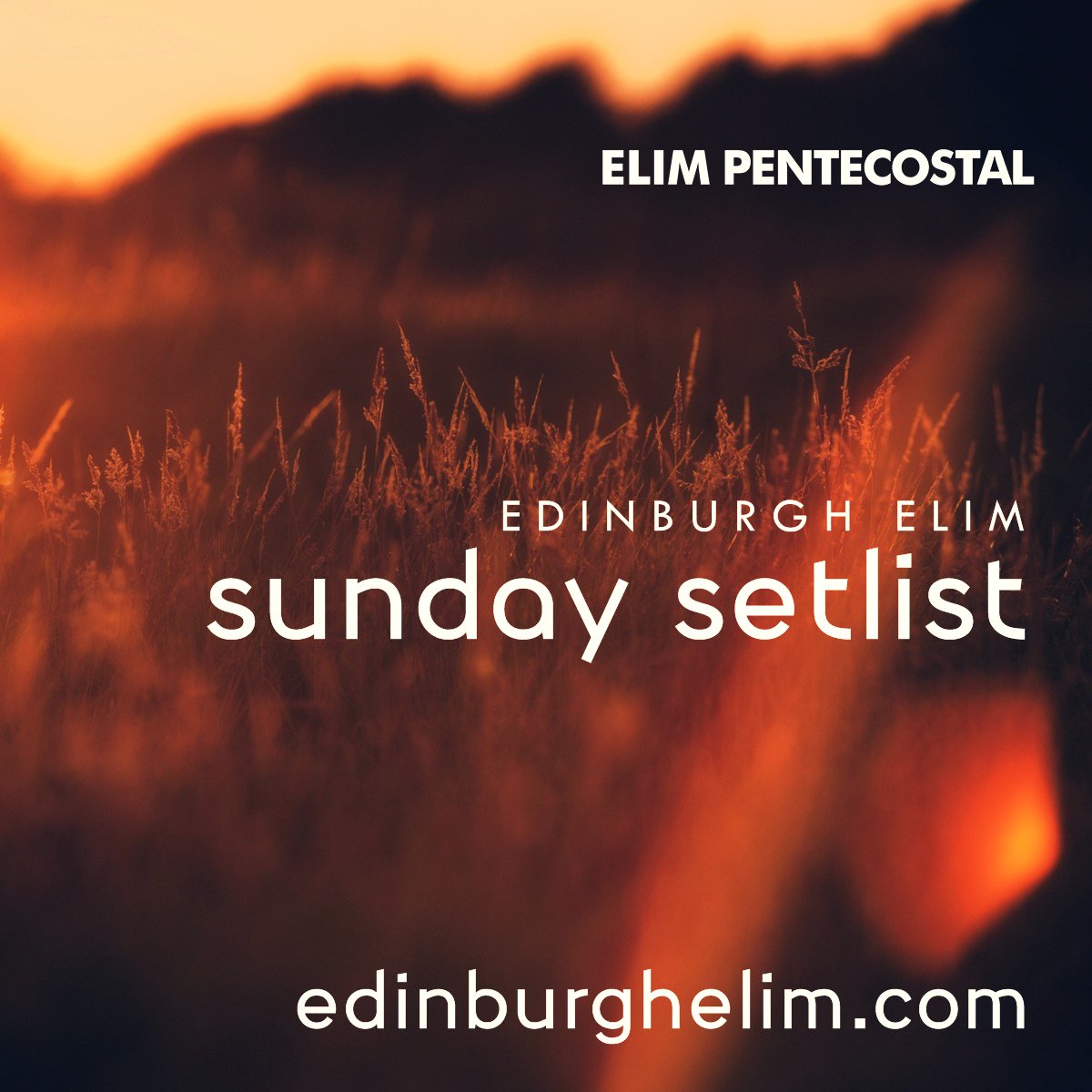 EdinburghElim Church tweet media