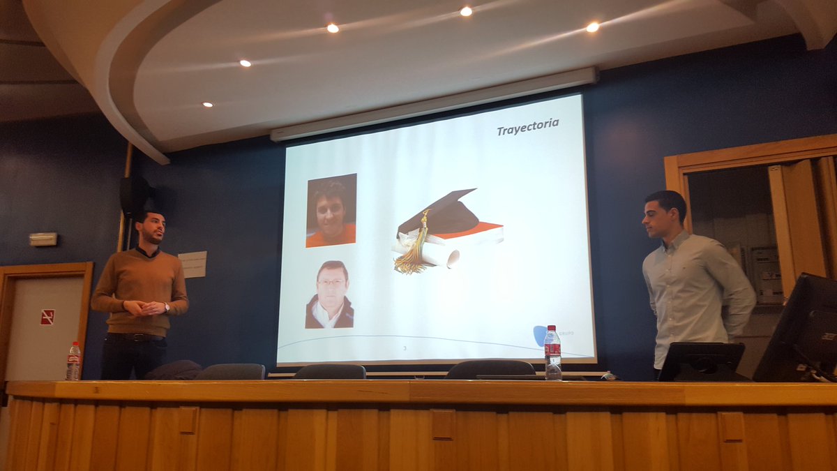 joseluis_pplu's tweet photo. Un orgullo cuando unos exalumnos vuelven a casa @esiiab y nos cuentan que hacen y de donde vienen :-) @CarlosPerezCoti @EPerona8 https://t.co/5LT7LVMXJc