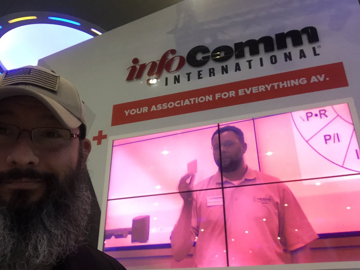 madsoundguy's tweet photo. On display, now, at the RAI!! @barelAVictoria_ @MarcusAVguy @chrisAVBuddy #iamacts #ISE2017 https://t.co/tqgw523M3j