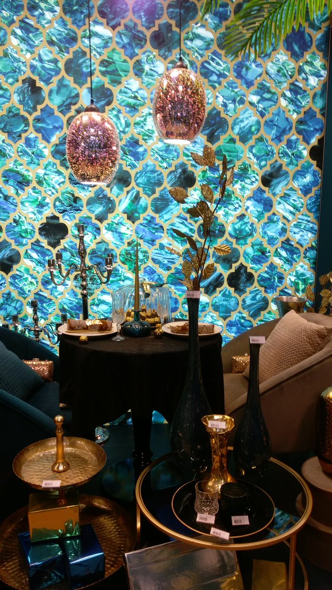 Amazing display <a href="/SpringAutFair/">Spring & Autumn Fair</a> #trends #colours #interiorstyle #interiordesign #interiorandhome
