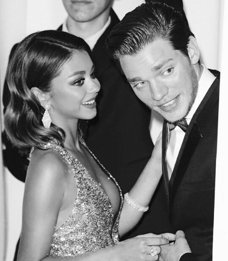 NEW: Sarah Hyland ( via IG. Happy Birthday Dominic Sherwood! 