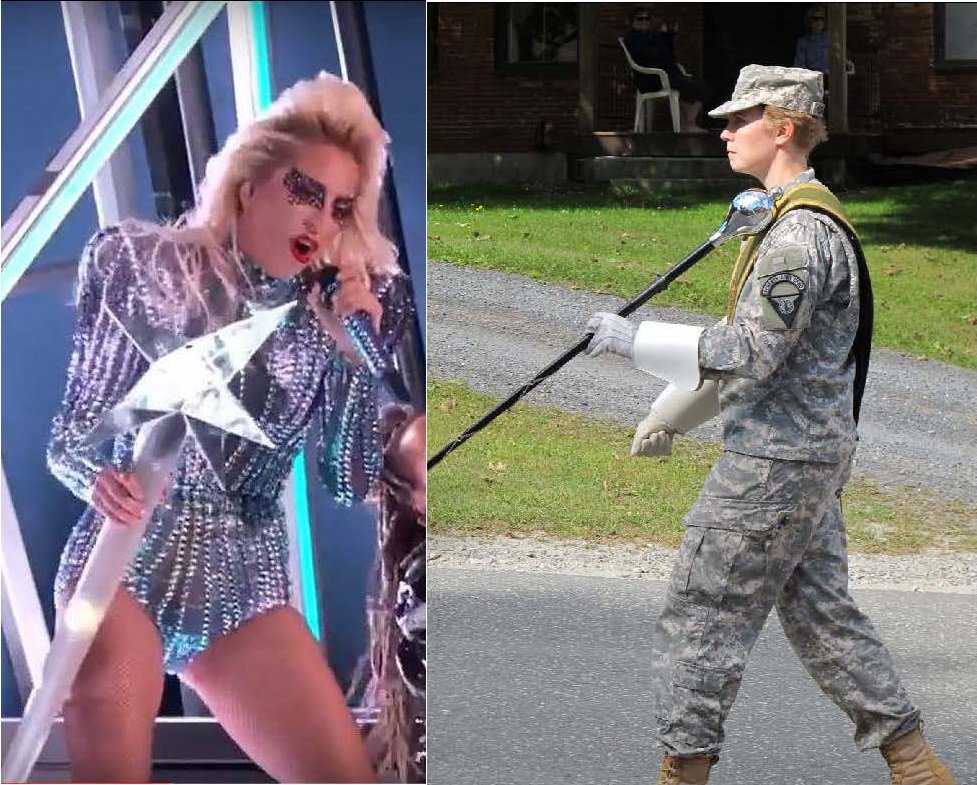 Even @LadyGaga wants to be a #DrumMajor #MilitaryMusic