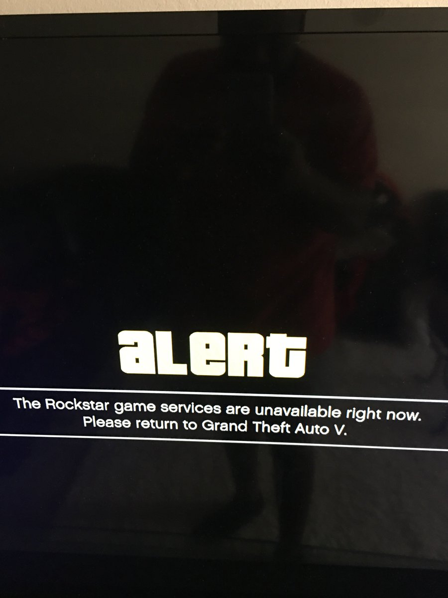 rockstar games services are unavailable rockstar games services are unavailable