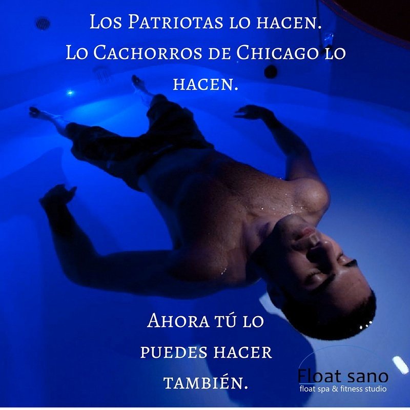 Winners float. Ahora tú puedes también. #floatsano #SanMigueldeallende #flotar #flotación #Patriotas #SuperBowl