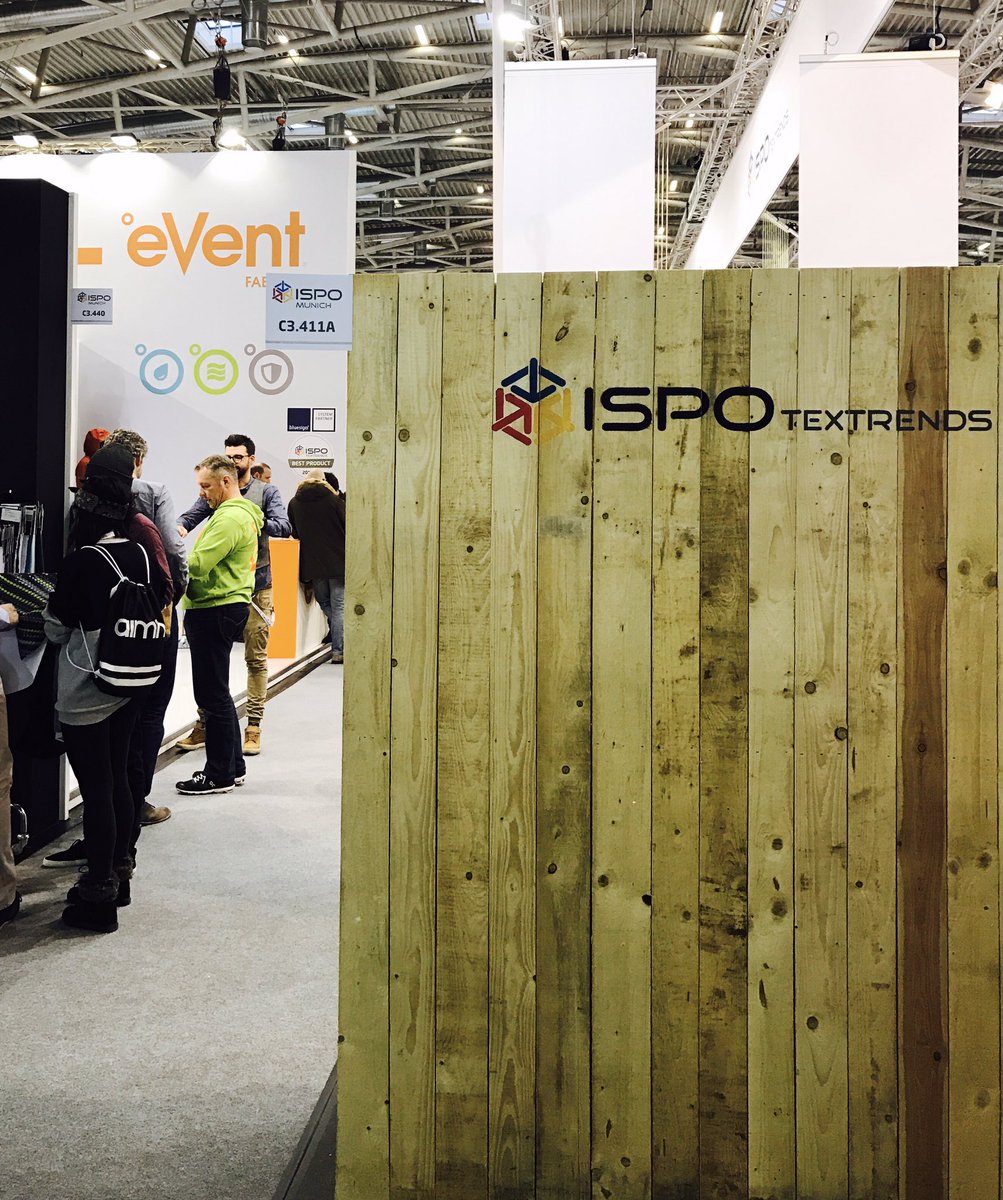 Spin11ireland's tweet photo. Searching for the latest technologies for YOU!!so excited.... @ispo with @eVent_Fabrics1 @elasticinterfac #mitispa #cytech #tekseries https://t.co/BotGo6Q7Qa
