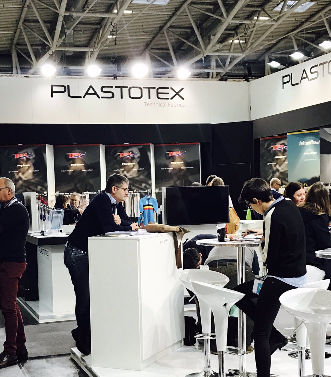 Spin11ireland's tweet photo. Searching for the latest technologies for YOU!!so excited.... @ispo with @eVent_Fabrics1 @elasticinterfac #mitispa #cytech #tekseries https://t.co/BotGo6Q7Qa