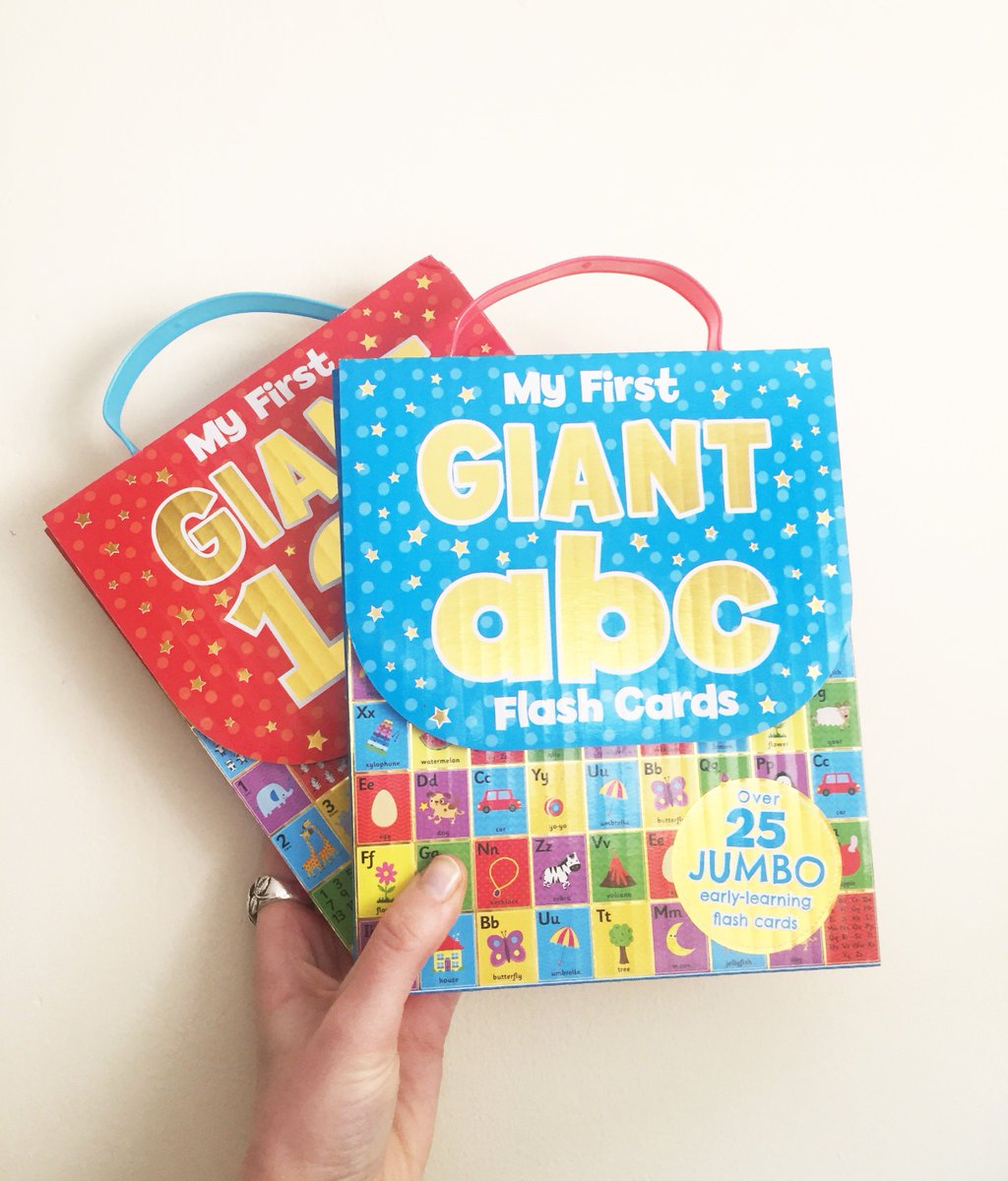 We love these new My First Giant ABC and 123 flashcards, illustrated by Damien &amp; Lisa Barlow and published by <a href="/Igloo_Books/">Igloo Books</a>!!