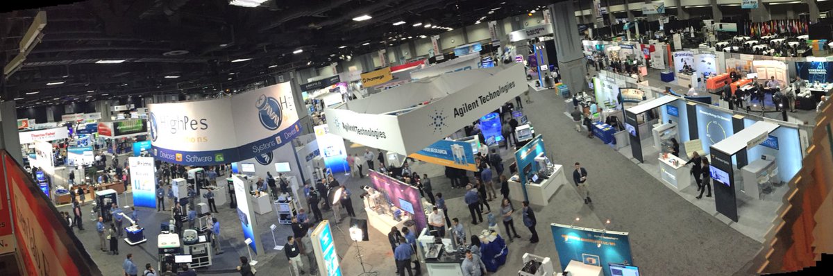 Retisoft's tweet photo. A sea of Life sciences discovery and technology at #slas2017 #labautomation #schedulingsoftware #smartsolutions #Genera #automationships https://t.co/ZgL9qLpZPn