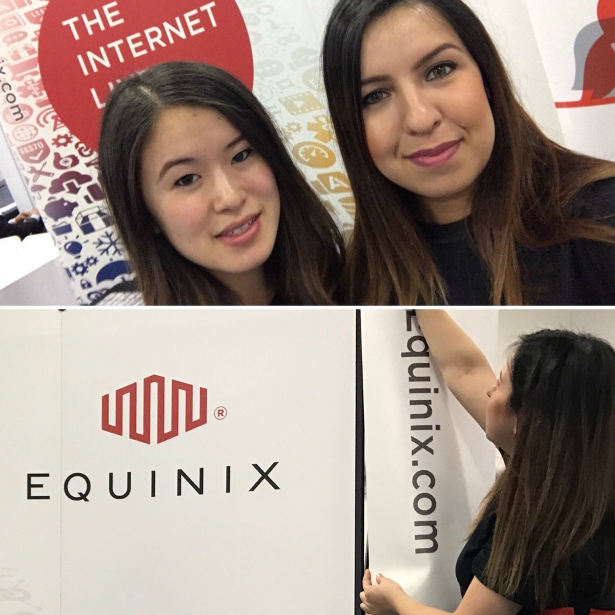 EquinixCareers's tweet photo. We were all smiles at @UCBerkeley's Career Fair. Thanks to everyone who stopped by our booth! #EquiNext https://t.co/iXVcuikJj1