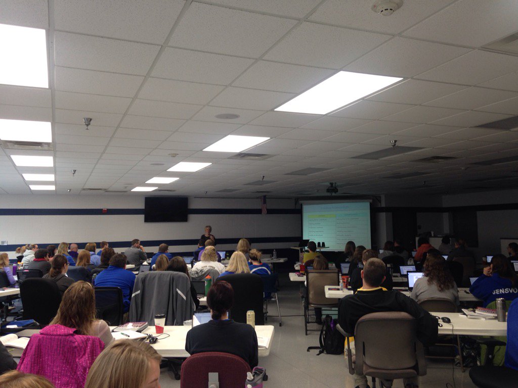 Supt_Myer's tweet photo. Thanks @SparksRusti for providing thought provoking profession development on how poverty impacts our students. https://t.co/yoTdaF46In