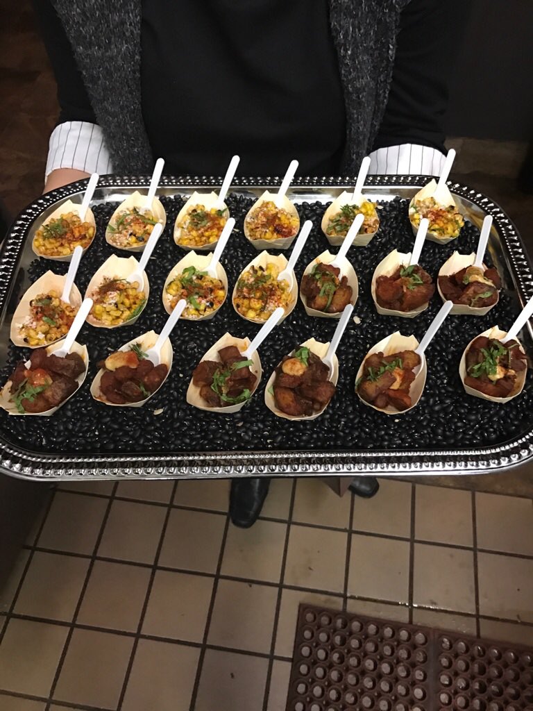 Tray passed apps for a private event last Friday...