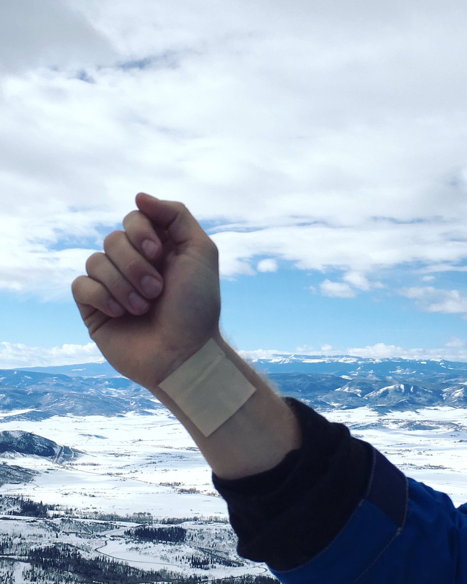 MMNutritionals's tweet image. CBD #patchon from Steamboat, CO! #marysnutritionals