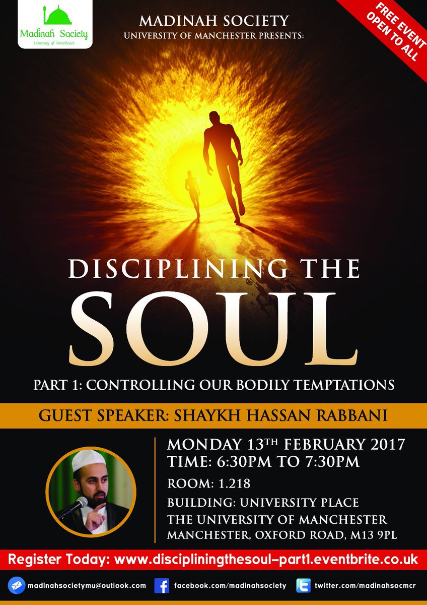 MadinahSoc's tweet image. The official event poster. #missitmissout #contemporaryissues