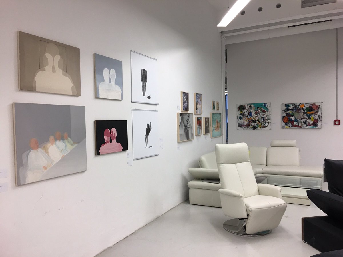 Lisette1701's tweet photo. Art Exhibition at #Multipolster (2) https://t.co/Z2OjMOdt6k