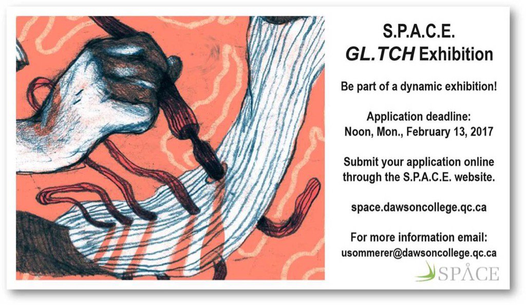SSAPDawson's tweet photo. The countdown to apply @DAWSONSPACE is ON! #glitch17  #SSAPprpject https://t.co/e6OpnvJI1V