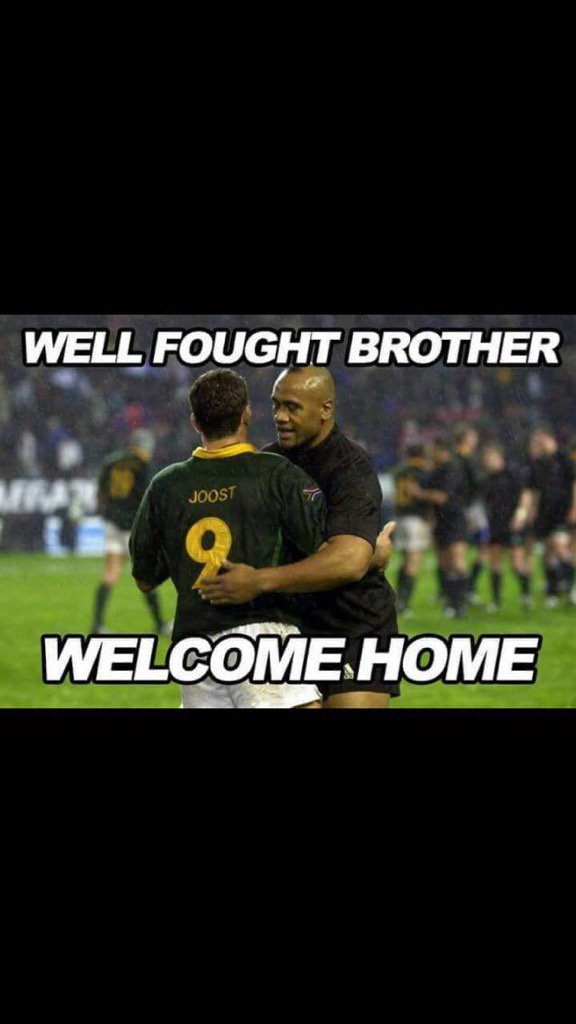 When a single picture tells such a story. #RIPJoost