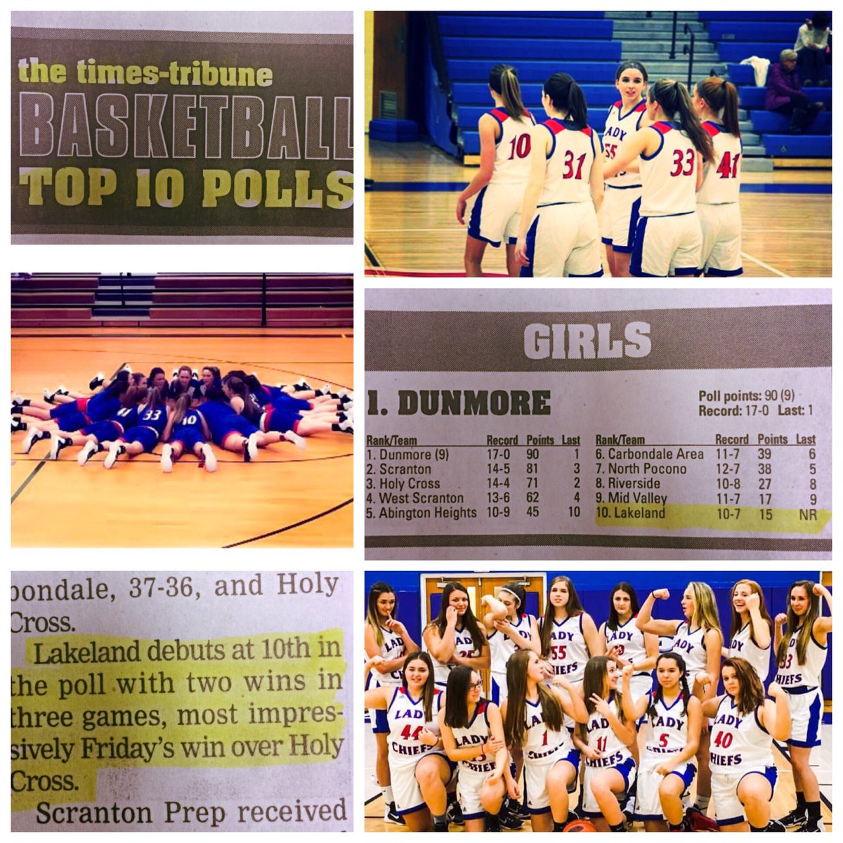 LakelandPhysEd's tweet photo. Big night tonight! Lady Chiefs ranked #10 VS. CA #6 -- AND its senior night! Come Support Your Girls! @LakelandTRIBE @LakelandSD https://t.co/XxocdRmT9v