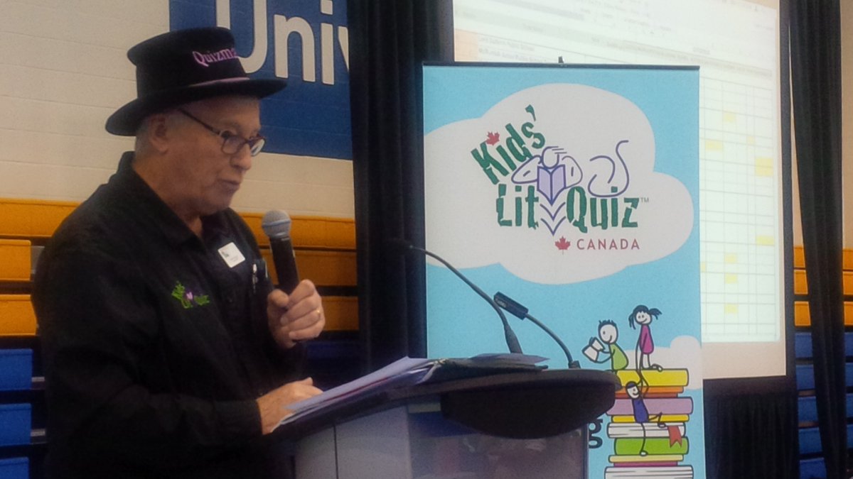 John Ross Robertson (@tdsb_jrr) on Twitter photo Quizmaster Wayne Mills leads the #kidslitquiz competition with 89 teams of young readers aged 10-13. 50 #tdsb teams Quizmaster Wayne Mills leads the #kidslitquiz competition with 89 teams of young readers aged 10-13. 50 #tdsb teams