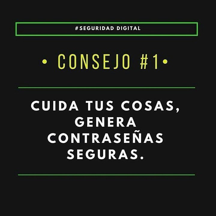 VidaDigital's tweet photo. Credit to @ipandetec : Cuida Tus Cosa, Genera Contraseñas Seguras. #SaferInternetDay #SID2… https://t.co/5qZkxhpmLB https://t.co/9fCsiYXzUA