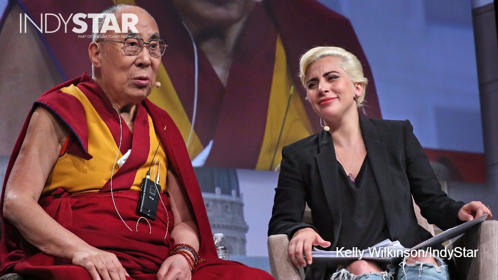 317lindquist's tweet photo. After hanging out w/Mario Andretti &amp; the Dalai Lama in Indy last year, #LadyGaga will sing here in '17 -- https://t.co/04QLFVBqd3  @IndyStar https://t.co/A1dZtBmpH2