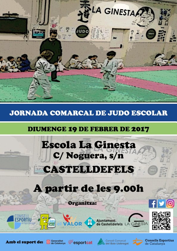 cebllob's tweet photo. #cebllobjjee Inscripcions obertes jornades esports individuals (18 i 19-02-17) #gimnasticaaerobica #gimnasticaritmica #judo #tennistaula https://t.co/tXlrl9cxSQ