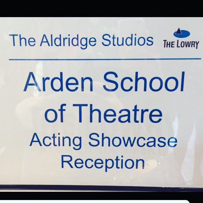 Amazing experience performing @TheArdenActors showcase <a href="/The_Lowry/">Lowry</a> today ! thanks to all who came ! Still buzzing ! London next week! X