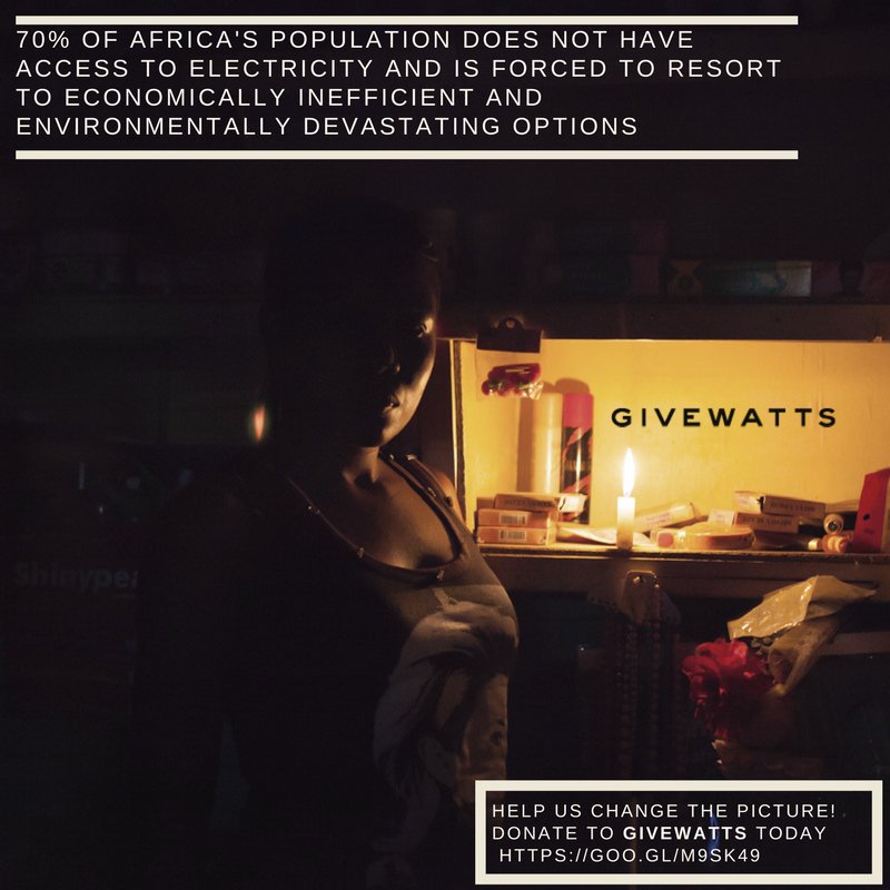 givewatts's tweet photo. Let's change the energy situation in Africa! https://t.co/3w50cbT3A5
#GIVEWATTS #Energy #Solar #WorldWeShape #WEF17 #WEF #poweringafrica https://t.co/6DvwTgRMmT