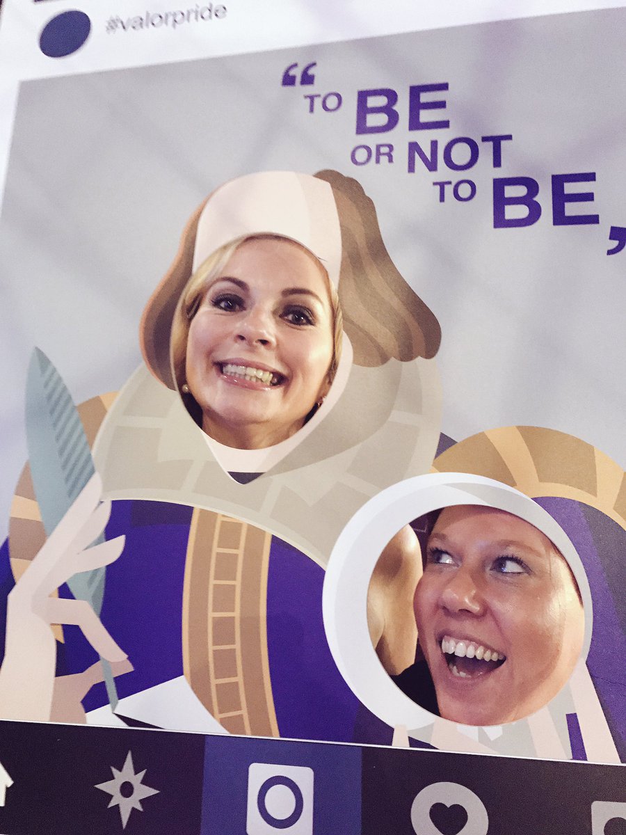 M17CLT's tweet photo. To be or not to be! #valorpride #doubletreeleeds @fawkins007 https://t.co/hzhDAZANID