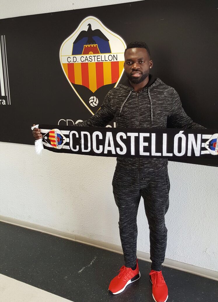 Clyde Essomba, <a href="/clydeessomba/">Clyde Essomba</a>, nuevo jugador del Castellón. PPO ⚫⚪