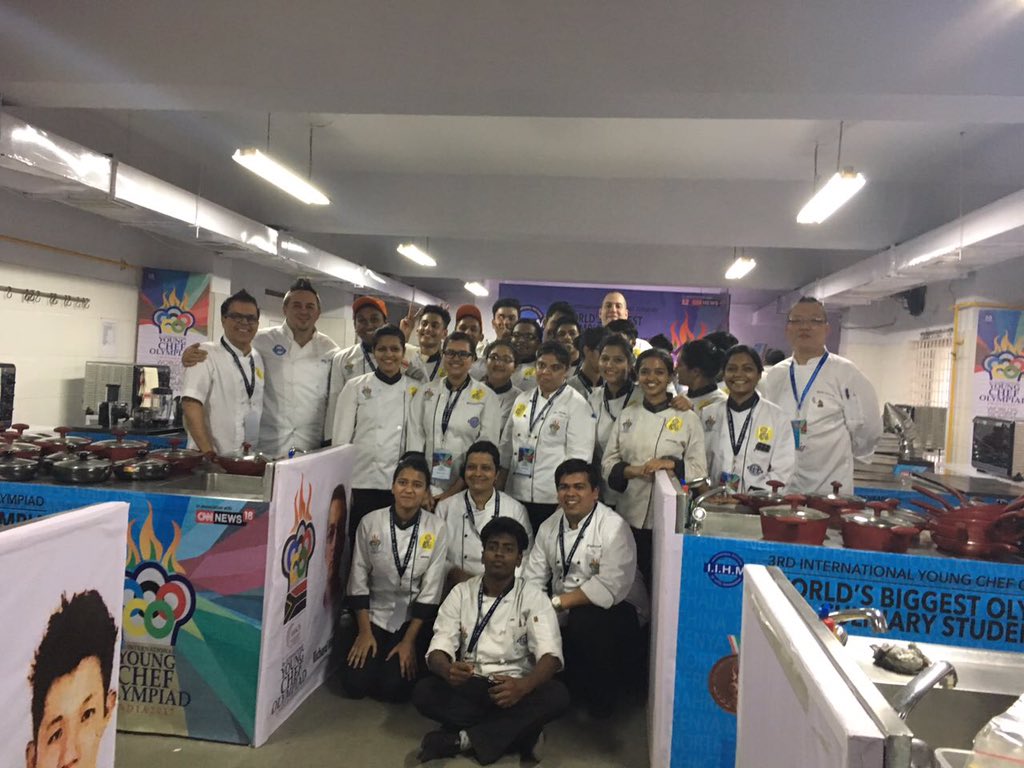 kripasha_IIHMp's tweet photo. #YoungChefOlympiad fever has definitely set in Delhi &amp; Bangalore campuses amazing hosts IIHMPune turn to welcome the contestants for round 2 https://t.co/pB8voWiGeq