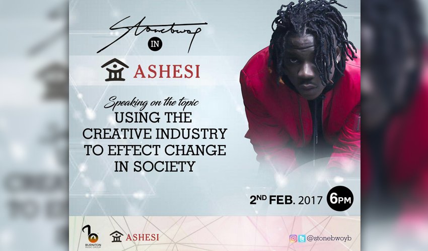 RevolvePlus's tweet photo. @Stonebwoyb Kicks Of Campus Tour With Ashesi University On February 2. - See more at: https://t.co/PpFXObkzOR #GBMusic https://t.co/aTQnGPMGm4