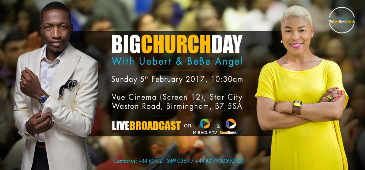 g_m_angel's tweet photo. Big Church Day With Our Parents & The Entire Prophetic Mafia Is Just Unmissable.# Can't Wait #Iyeeee! @BeverlyUAngel @UebertAngel https://t.co/bx8q3bB3aY