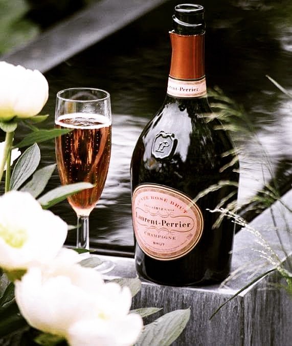 Never show up empty-handed and bring a little sparkle with you! #champagne  #LaurentPerrier #Cuvee