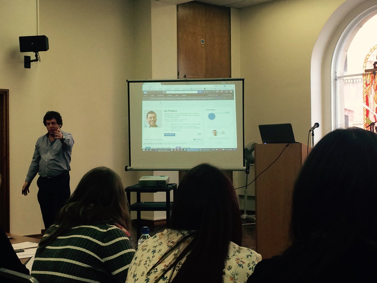 Matmi's tweet photo. HG: I had a great day at the #GoSocialGoMedia event in Manchester last week.  Some fantastic speakers.  #manchester #social https://t.co/epGbzPkgKJ
