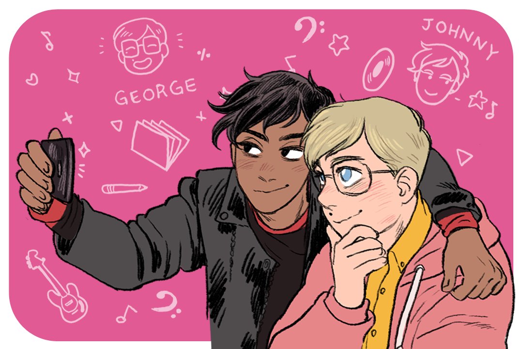 Polished Boys, Blushing Boys: Savanna Ganucheau Talks ‘George and Johnny’ [Webcomic Q&amp;A] trib.al/5cY3OQZ