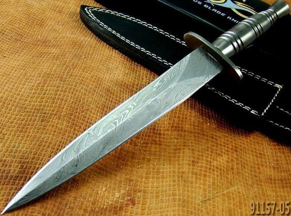 Damascus Steel British Commando Dagger
==> saknives.co.za