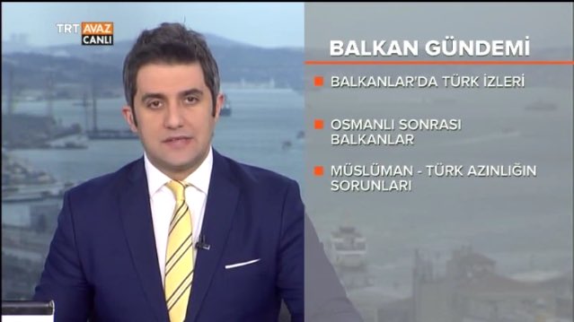 TRT Balkan Gündemi Feridun Erdoğral'ın sunumu ile başladı.. <a href="/FeridunErdogral/">Feridun Erdoğral</a> <a href="/trtavaz/">TRT AVAZ</a>