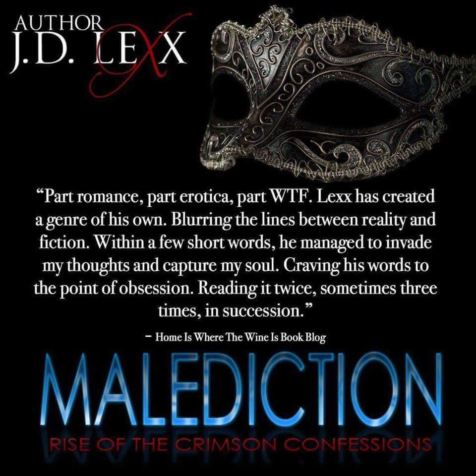 LindeyCourt76's tweet photo. ★⋰⋰⋱★⋰⋰⋱★⋰⋰⋱★
              Malediction 
  ★⋰⋰⋱★⋰⋰⋱★⋰⋰⋱★ 
By JD Lexx
 https://t.co/Qqx2KJaX68 
#iartg #IPTG #BookBoost #Bookblast https://t.co/A5ky2aswlL