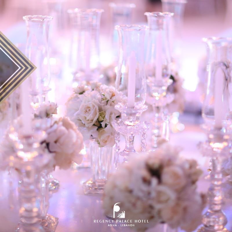 RegencyPalaceLb's tweet photo. Elegance is all in the details! Call us to know more about our Wedding packages 09854000 #WinterWeddings #RegencyPalaceHotel https://t.co/Q3E4jjen7p