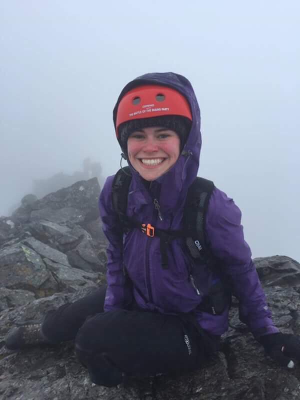 CUHikingClub's tweet photo. Charlotte, Year 3 BioMed |  #ThisGirlCan climb #SgùrrAlasdair (992m), #Kilimanjaro (5895m) &amp; is in @CardiffSWPC! #TeamCardiff @CardiffAU https://t.co/idpzj5SYE4