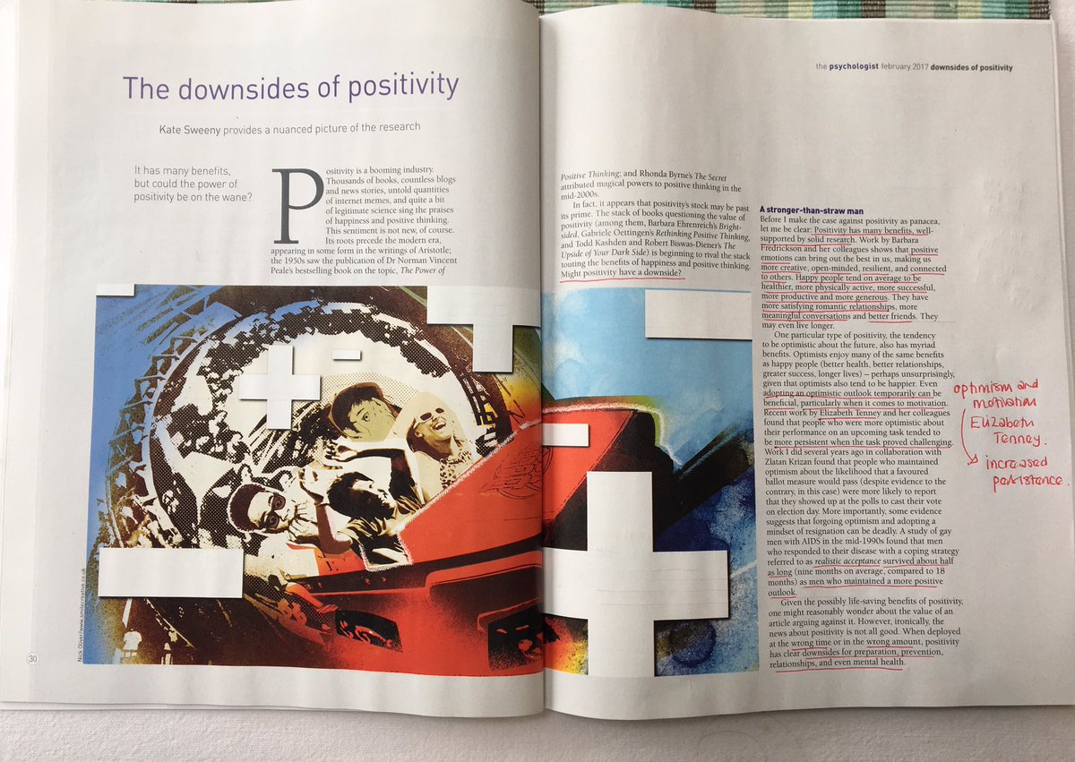 jesschivers's tweet image. Lunch with @BPSOfficial The Psychologist magazine - great piece Kate Sweeny on positivity research #BitesizeCPD @GladeanaMcMahon @ACoaching