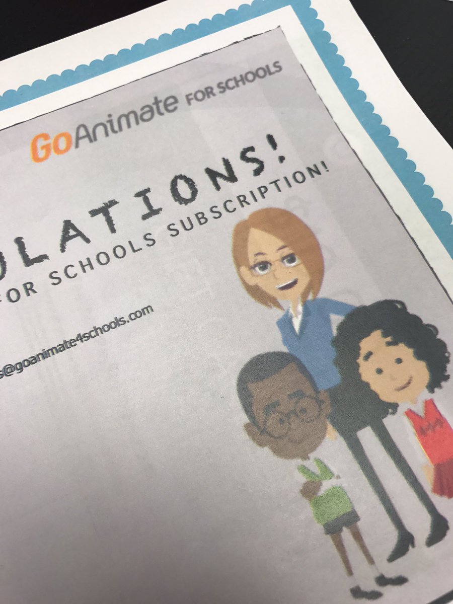 Thank you <a href="/Go4Schools/">GoAnimate 4 Schools</a> for donating a door prize for #EdCampNavasota! Have u signed up yet? February 18th! edcampnavasota.weebly.com #txed