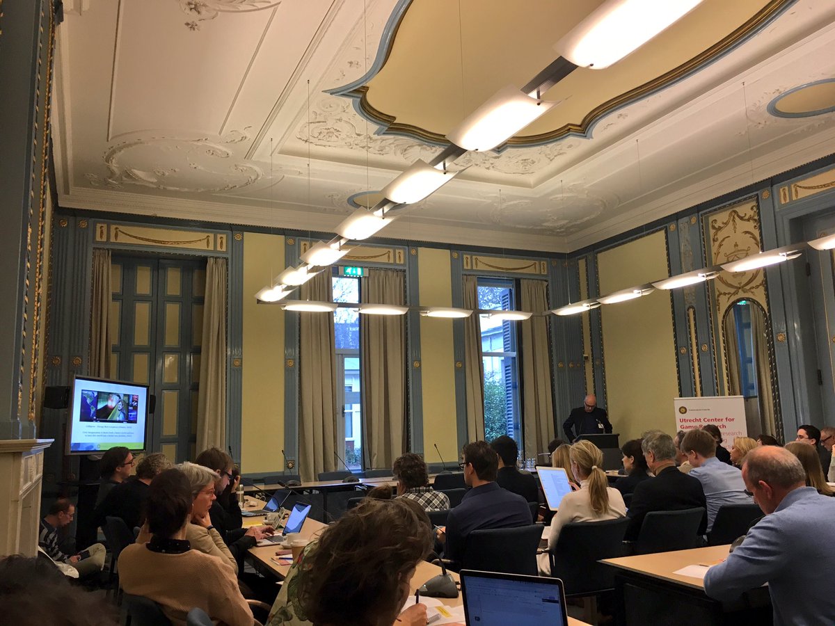 GameresearchUU's tweet photo. Joost Raessens on Collapsus, or how to make players become ecological citizens https://t.co/2RiymjXJkB