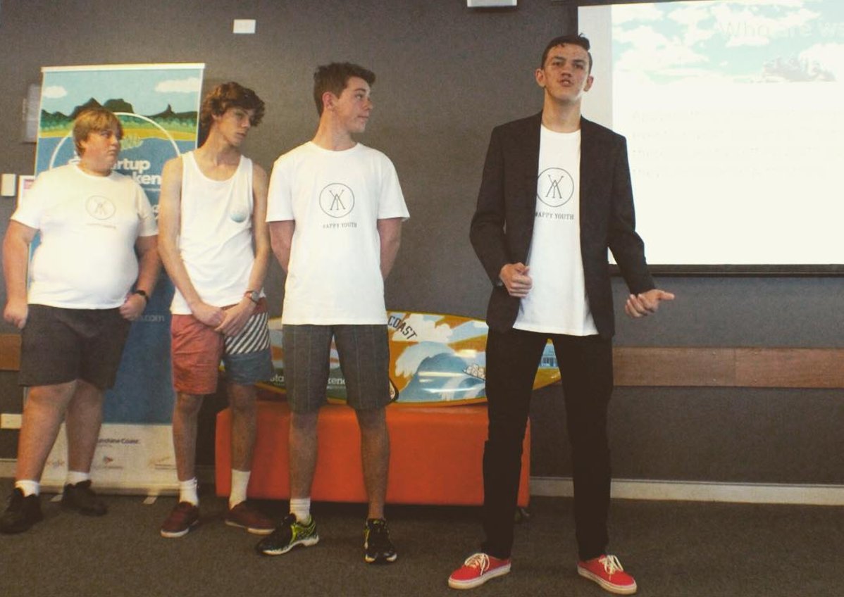 AppyYouth's tweet photo. #AppyYouth took part in and was the product of a Startup Weekend for #YSComp https://t.co/sDWMVQx5w6 #yssw #AdvanceQld @StartupSCYouth #2015 https://t.co/aM1Lf6lVF2
