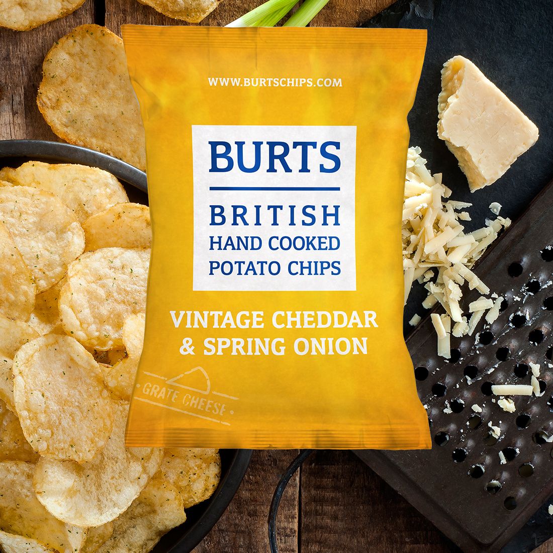 burtschips's tweet photo. RT + Follow and you could win a case of Vintage Cheddar &amp; Spring Onion crisps. 18+, Ends 5/2/17. Full T&amp;CS: https://t.co/fLQbtXswQ3 https://t.co/hGj4OCLtHt